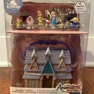 Disney Animators' Collection Littles Arendelle Castle Playset Disney store NEW!